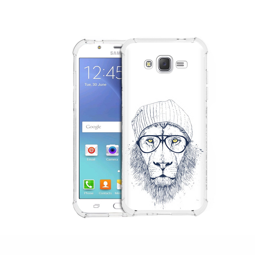 

Чехол MyPads Tocco для Samsung Galaxy J5 (2015) хиппи лев (PT15272.579.663), Прозрачный, Tocco