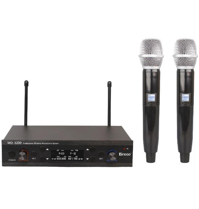 

Радиосистема на два микрофона Enbao MD-3200, MD-3200