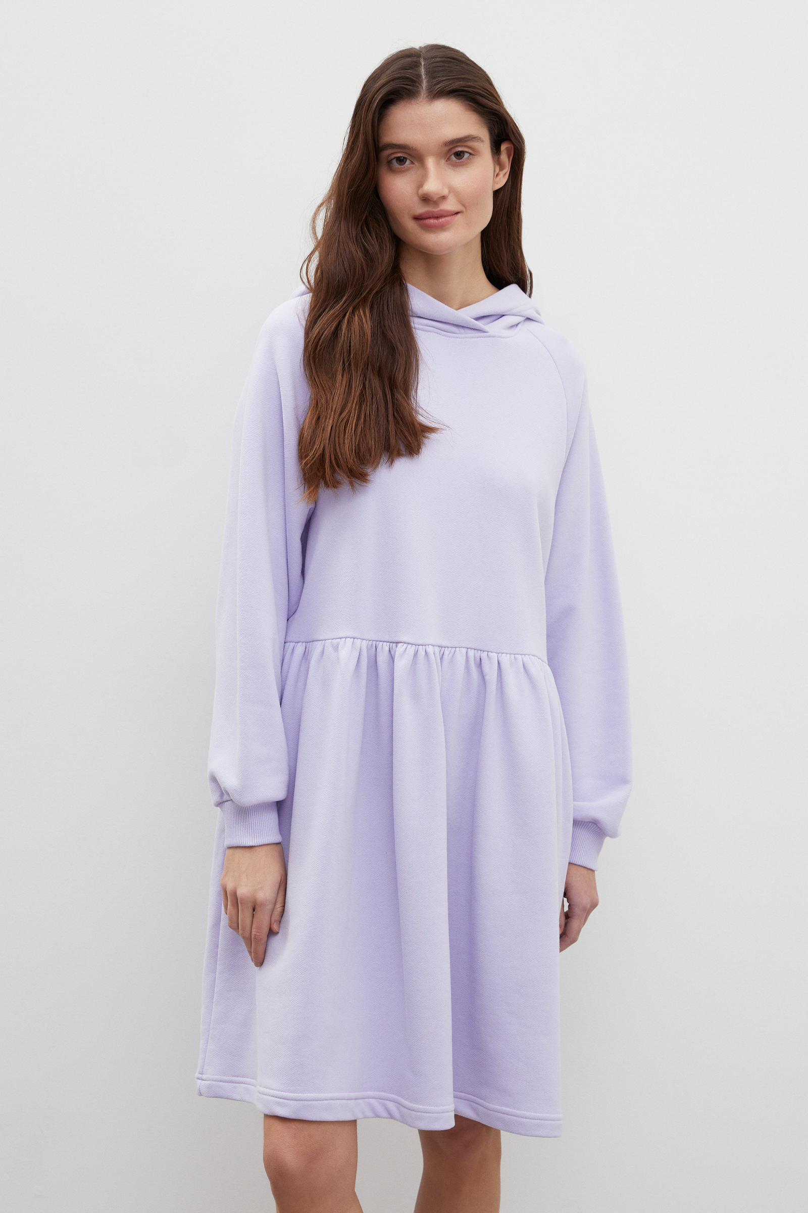 

Платье женское Finn Flare FBD110189 фиолетовое S, Фиолетовый, FBD110189
