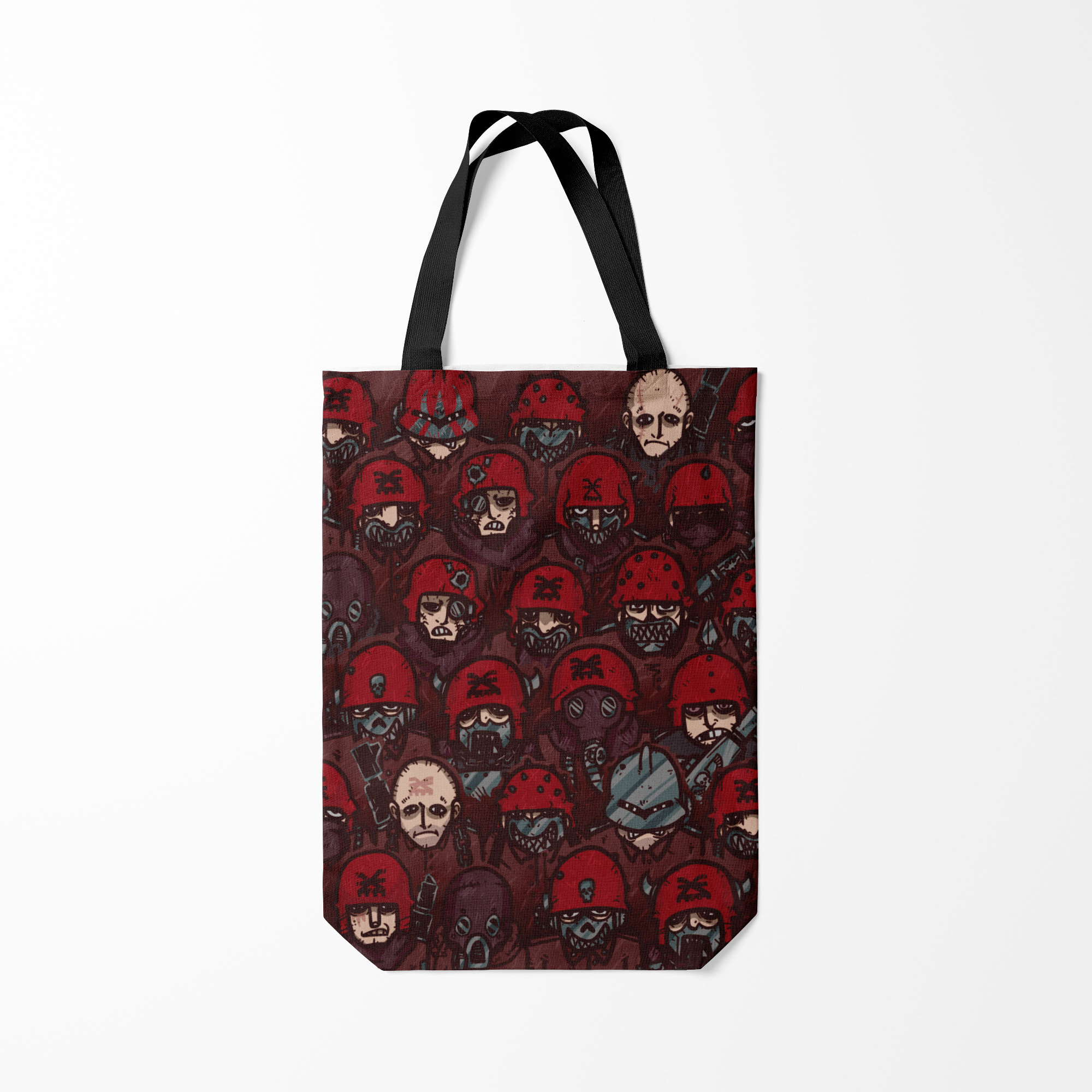 

Сумка шoппер унисекс Burnettie BLOODPACT, бордовый, BLOODPACT