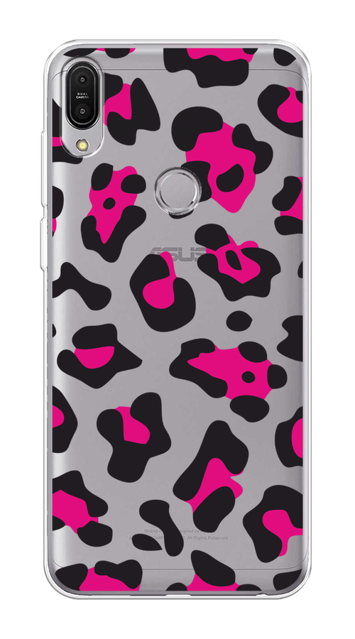 

Чехол на Asus ZenFone Max Pro ZB602KL "Pink cow spots", Черный;розовый, 43550-1