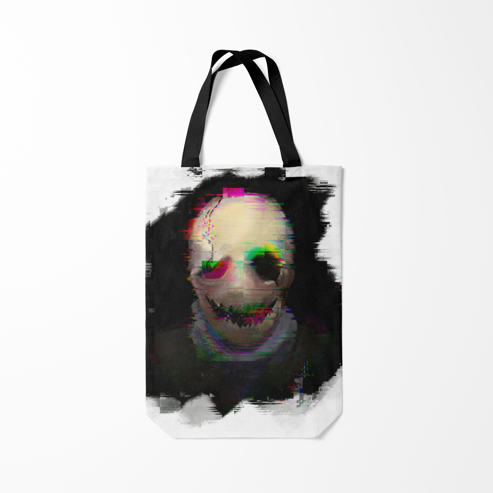 

Сумка шoппер унисекс Burnettie GASTER UNDERTALE, белый, GASTER UNDERTALE