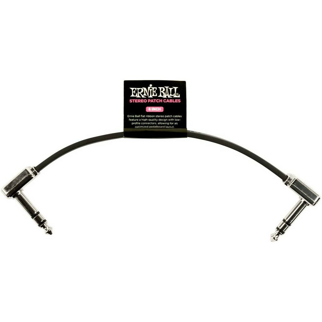 

Кабель аудио 1xJack - 1xJack Ernie Ball 6408, Черный, 6408