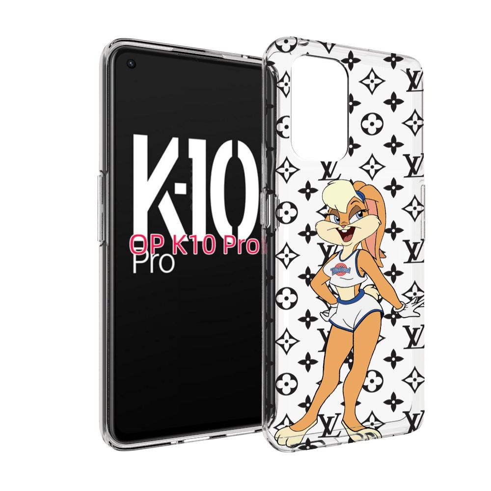 

Чехол MyPads красивый-принт-на-чехол женский для OPPO K10 Pro, Прозрачный, Tocco