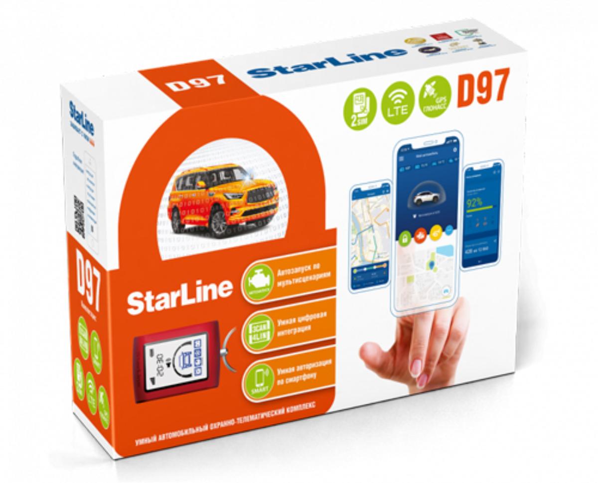 Автосигнализация StarLine D97 2SIM LTE-GPS 4105000₽