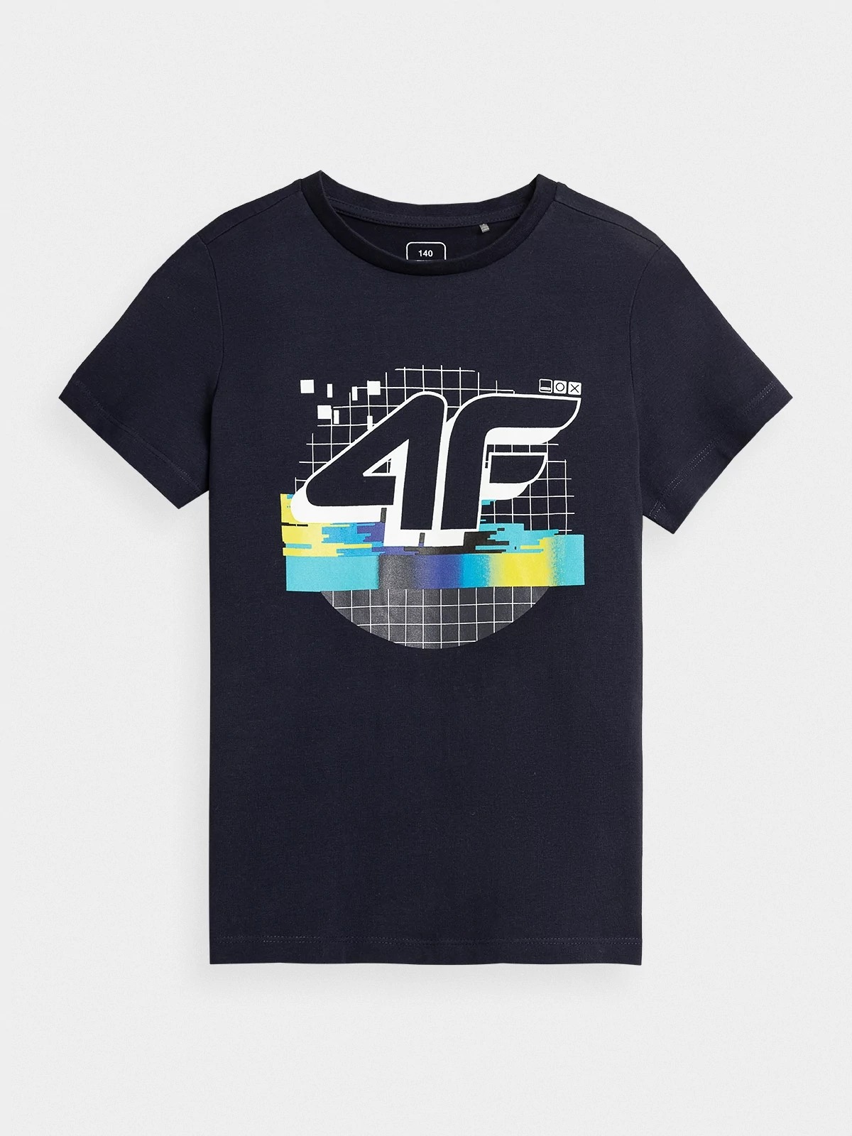 фото Футболка 4f boy's t-shirts hjz21-jtsm003b-31s цв.синий р. 140