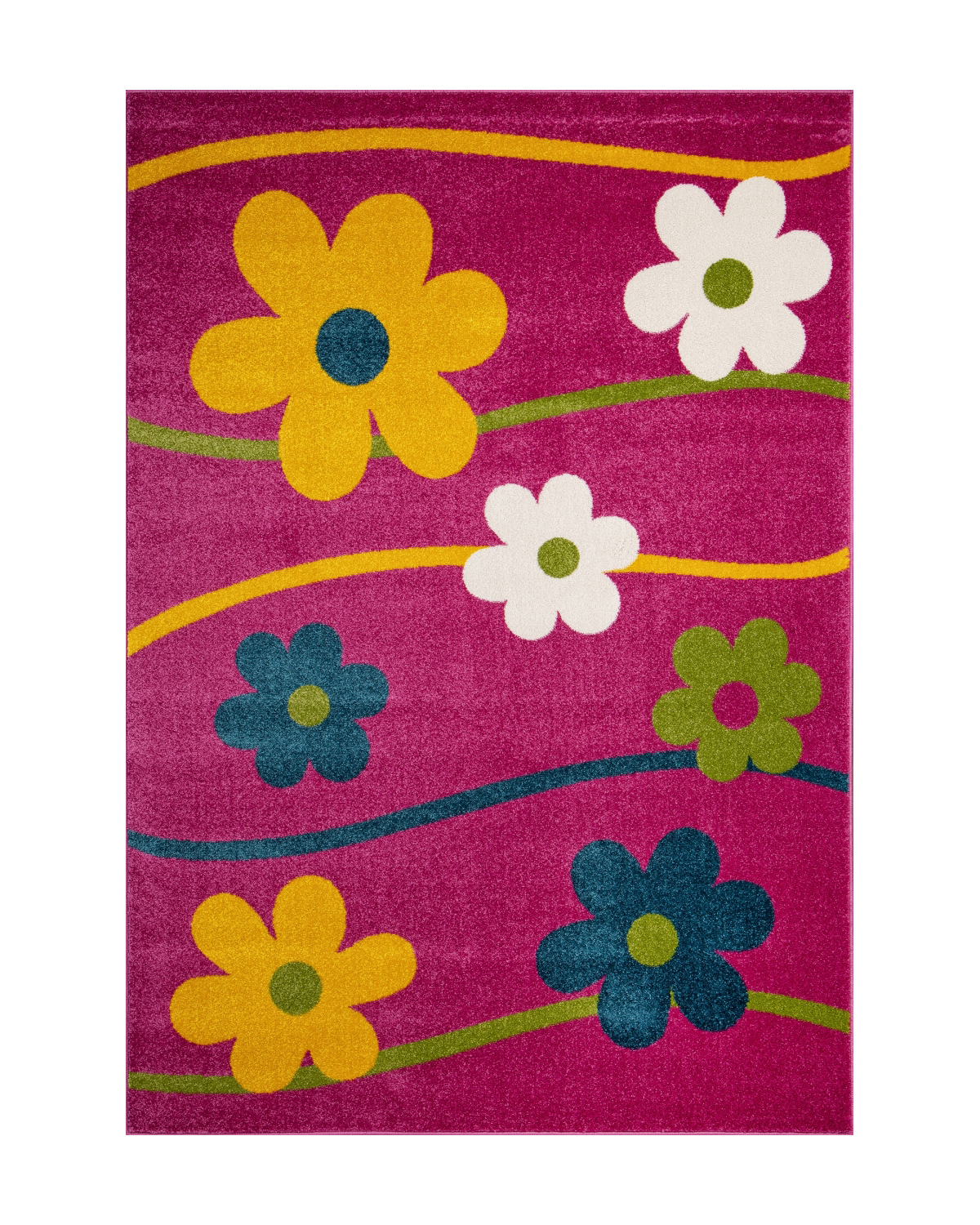 

Ковёр Merinos Rio 300x500 прямоугольный розовый 1021