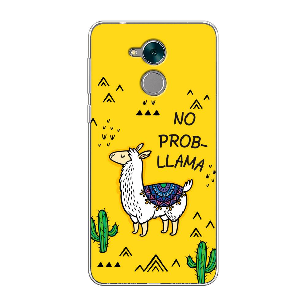 

Чехол Awog на Honor 6C "No probLLama", Разноцветный, 62750-2