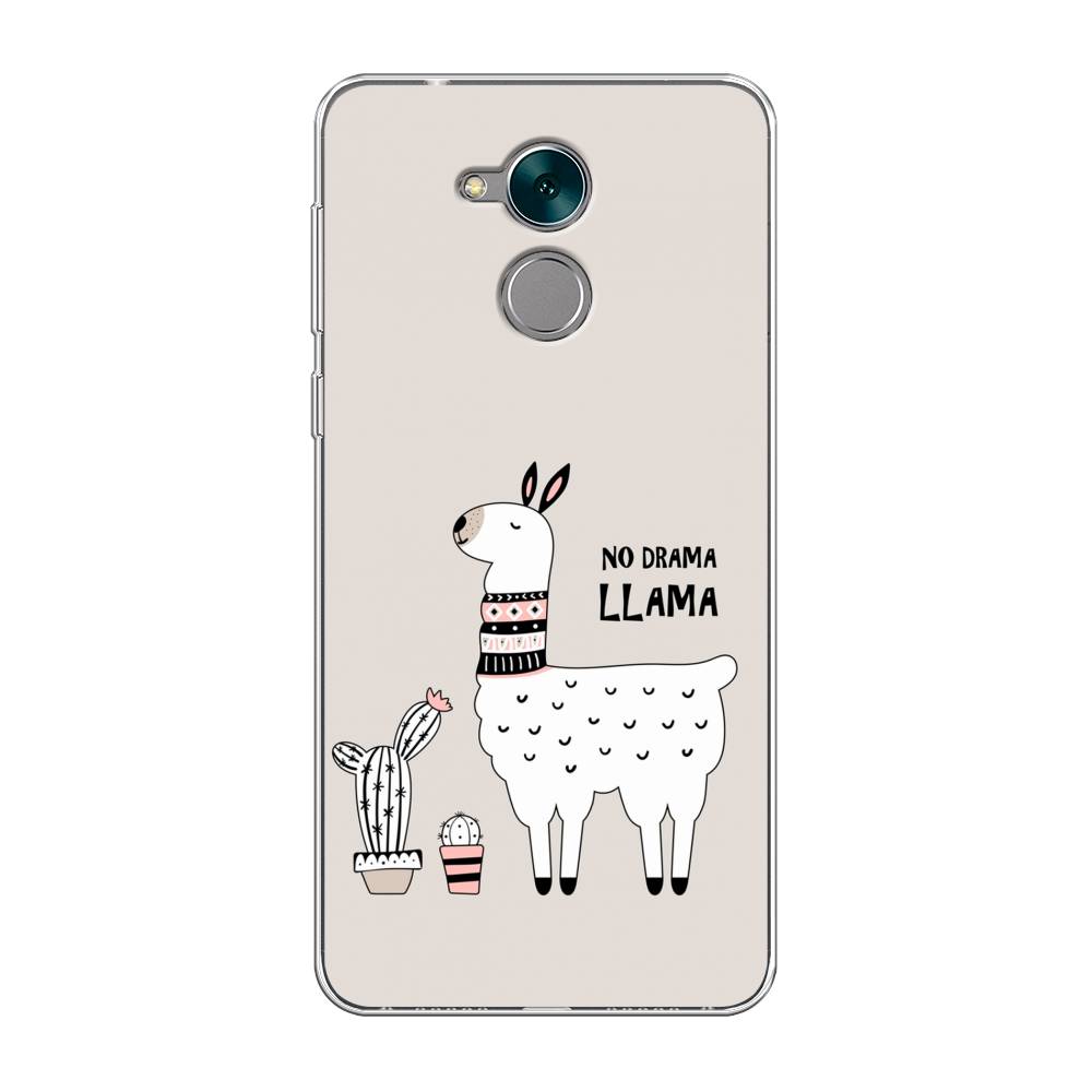 

Чехол Awog на Honor 6C "No drama LLama", Разноцветный, 62750-2