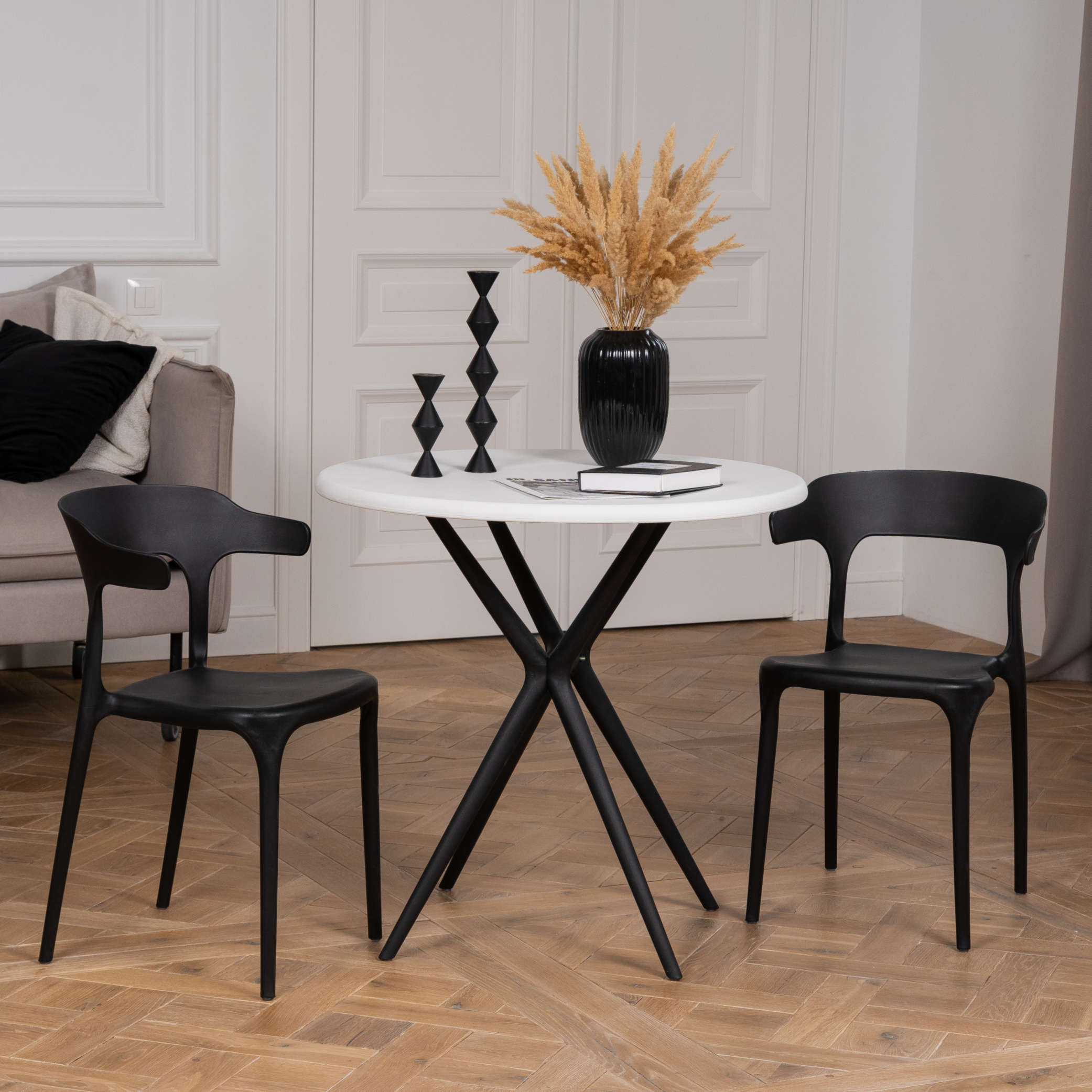 

Комплект стульев Stepp ENOVA ARD259515 черный 4 шт, ENOVA