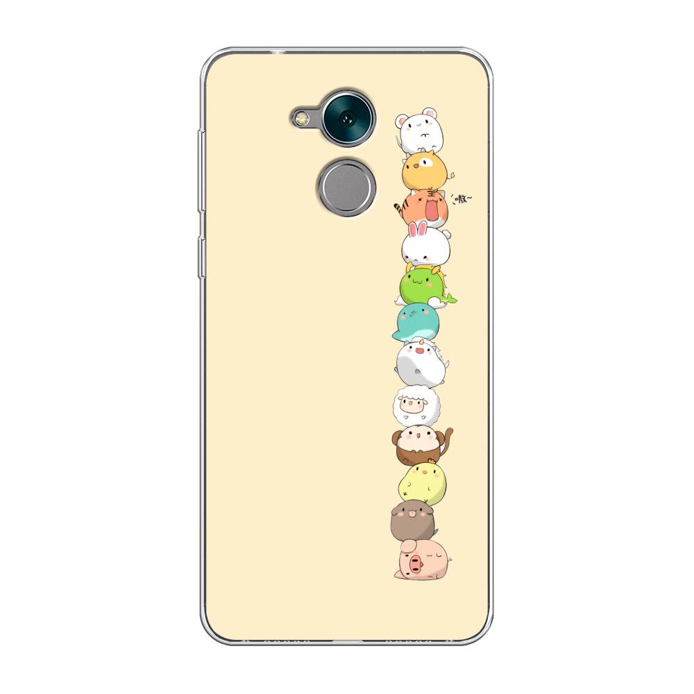 

Чехол Awog на Honor 6C "Питомцы Чиби", Разноцветный, 62750-2