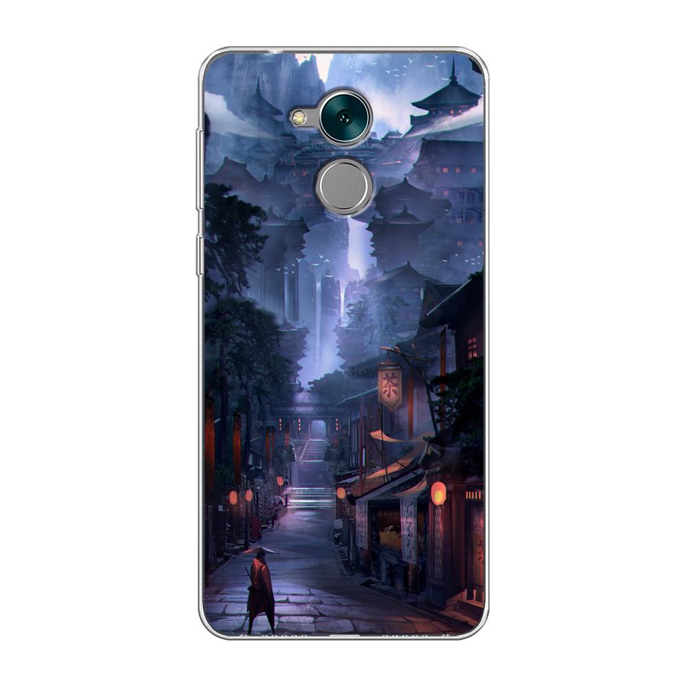

Чехол Awog на Honor 6C "Одинокий самурай", Разноцветный, 62750-10