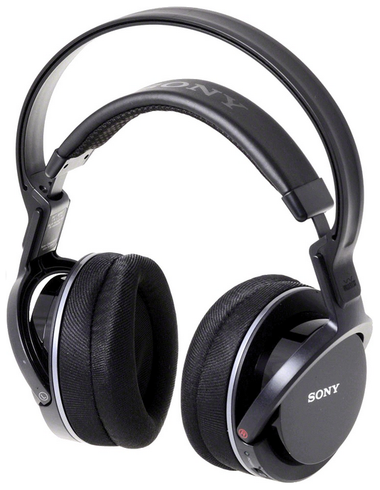 фото Беспроводные наушники sony mdr-rf855 black