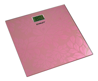 Весы напольные Scarlett SC-217 Pink весы напольные omron hn 289 pink