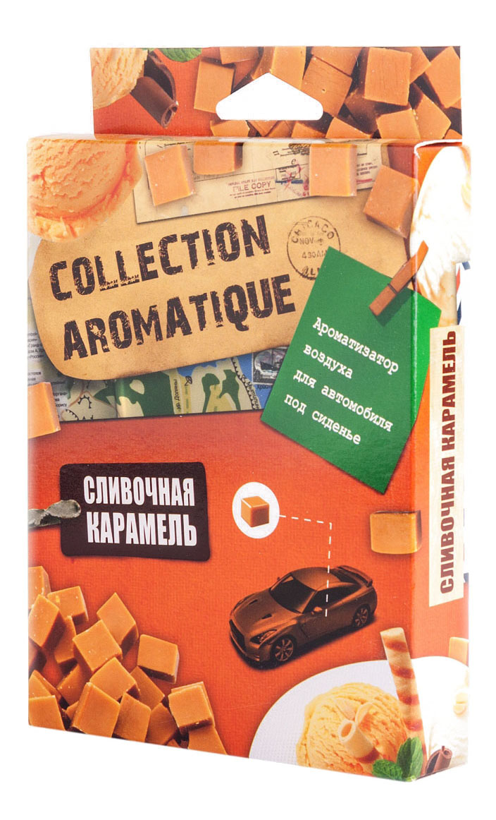 

Автомобильный ароматизатор Fouette Сливочная Карамель CA-26, Сливочная Карамель