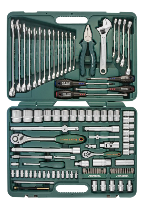 Набор инструментов для автомобиля JONNESWAY S04H624101S вороток шарнирный 1 2 600 мм jonnesway s22h41600