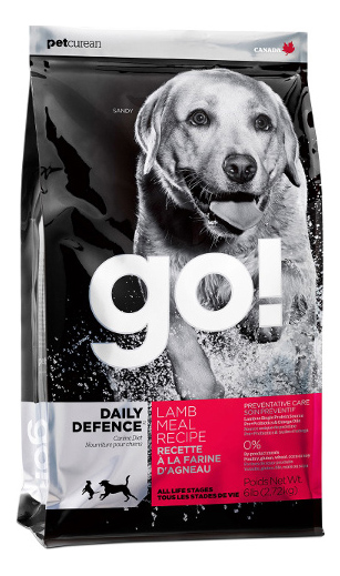 

Сухой корм для щенков GO! Daily Defence Lamb Recipe, ягненок, 2.72кг, Daily Defence Lamb Dog Recipe
