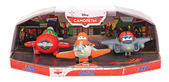 фото Игровой набор grand toys disney самолеты, чупакабра, эхо, дасти