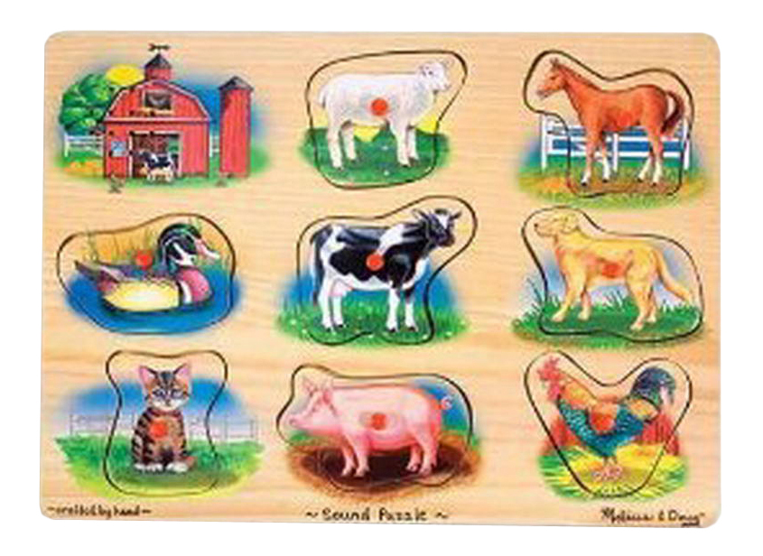 

Пазл Melissa & Doug 8 деталей, Ферма