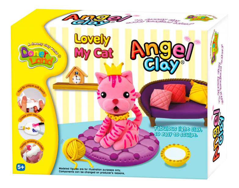 

Глина для лепки Donerland Lovely my cat, Lovely My Cat
