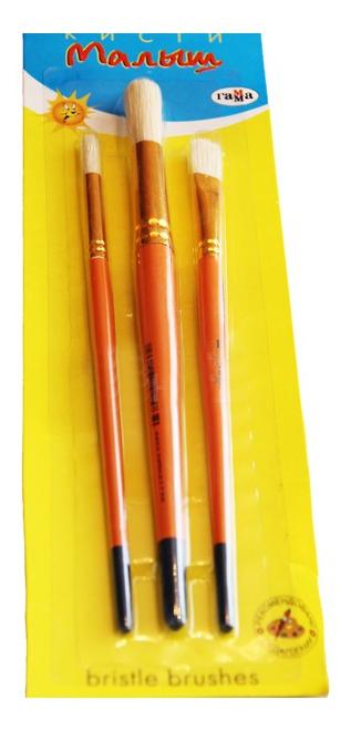 Набор кистей Гамма Малыш 3 шт. набор маркеров для декорирования и рисования brauberg
