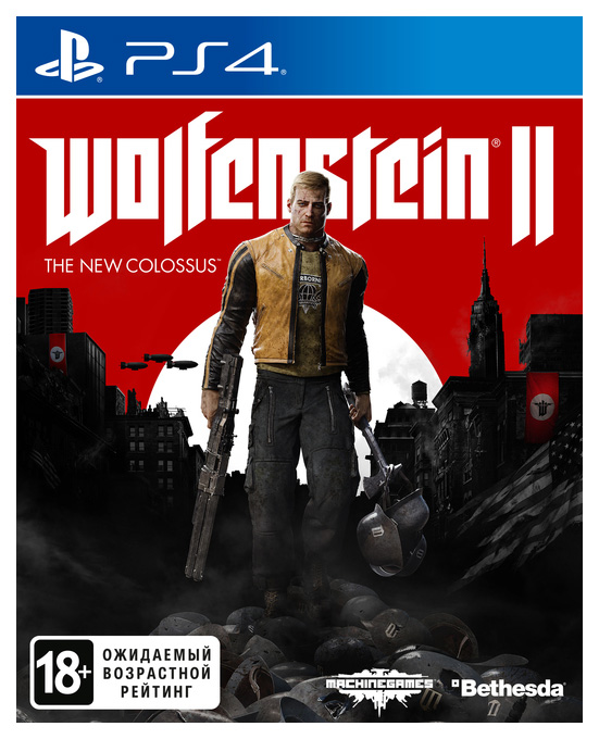 фото Игра wolfenstein ii: the new colossus стандартное издание для playstation 4 bethesda