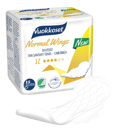 

Прокладки Vuokkoset женские, Normal with Wings (с крылышками) , 12 шт,, normal with Wings 12 шт.