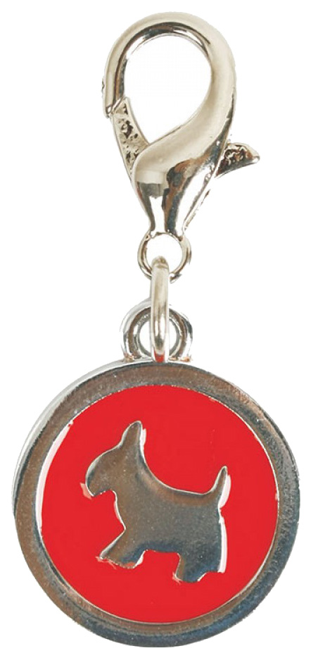 Адресник для собак Triol Медальон с собачкой, 50 мм