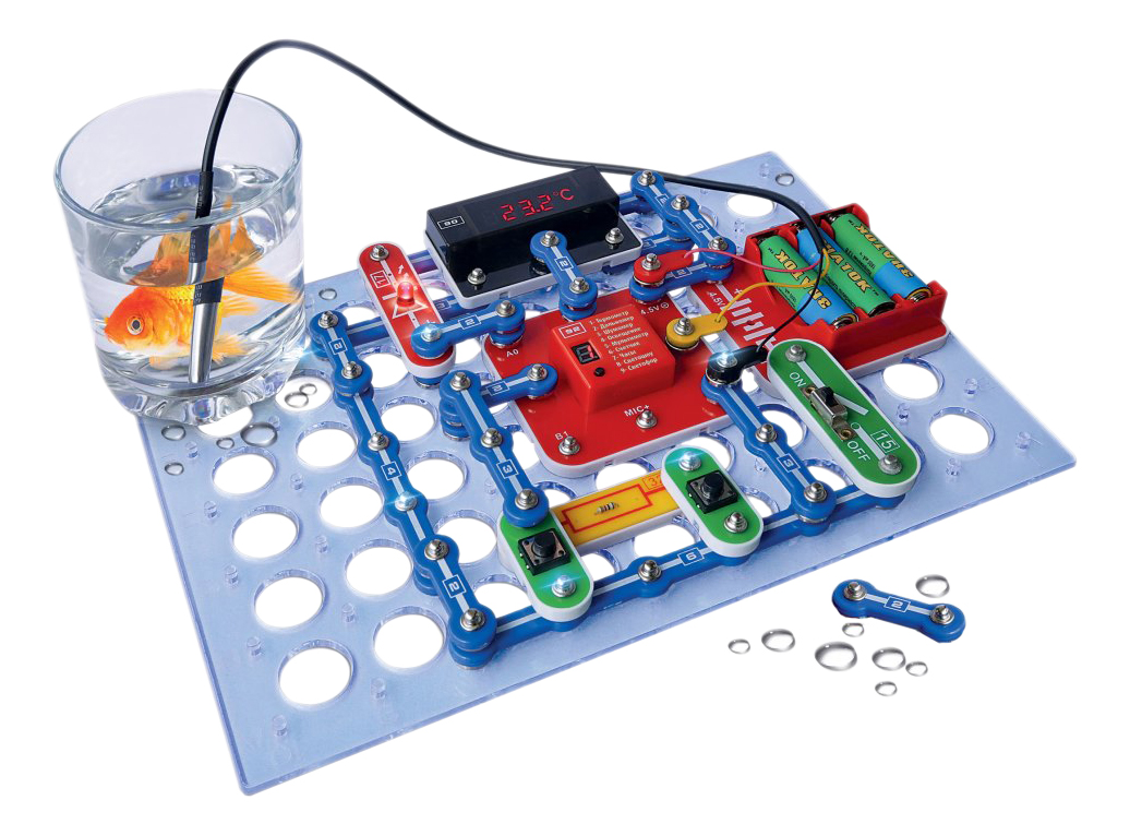 Конструктор электронный Знаток Супер-измеритель супер плюс ион авто электронный ионизатор воздуха