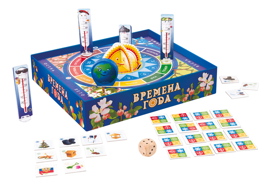 

Семейная настольная игра STEP Puzzle Времена года