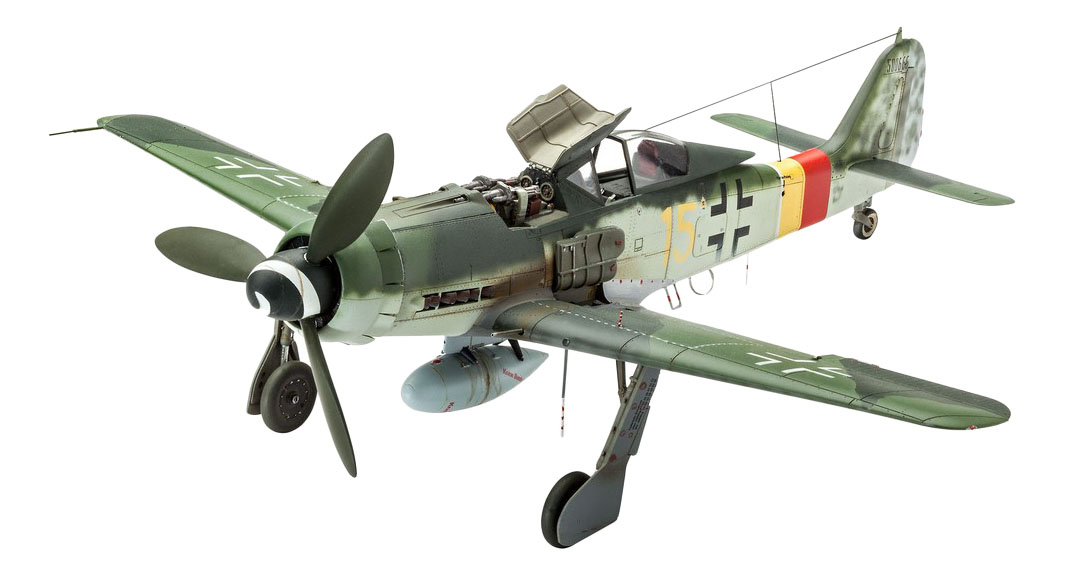 

Модели для сборки Revell Focke Wulf Fw 190 D-9, focke Wulf Fw 190 D-9