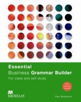 

Essential Business Grammar Builder