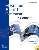 

Книга Macmillan English Grammar In Context Intermediate With Key