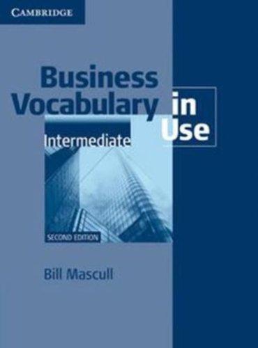 

Business Voc in Use Int 2Ed with ans