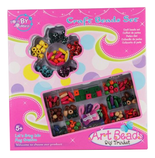 

Набор для рукоделия с бисером и нитками Art Beads Gratwest Д42906, Д42906