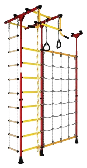 фото Спортивный комплекс romana karusel r3 дскм-3-8.06.т.490.01-65 красный жёлтый