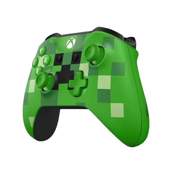 фото Геймпад microsoft xbox one wl3-00057 minecraft creeper