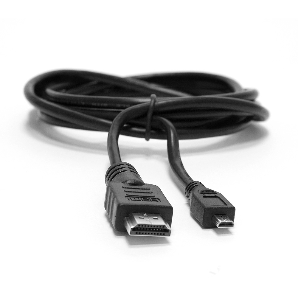 фото Кабель iqfuture hdmi - micro hdmi, 1,5м black