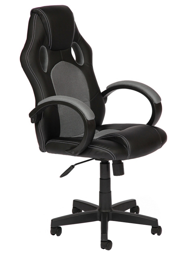 фото Игровое кресло tetchair racer gt, черный