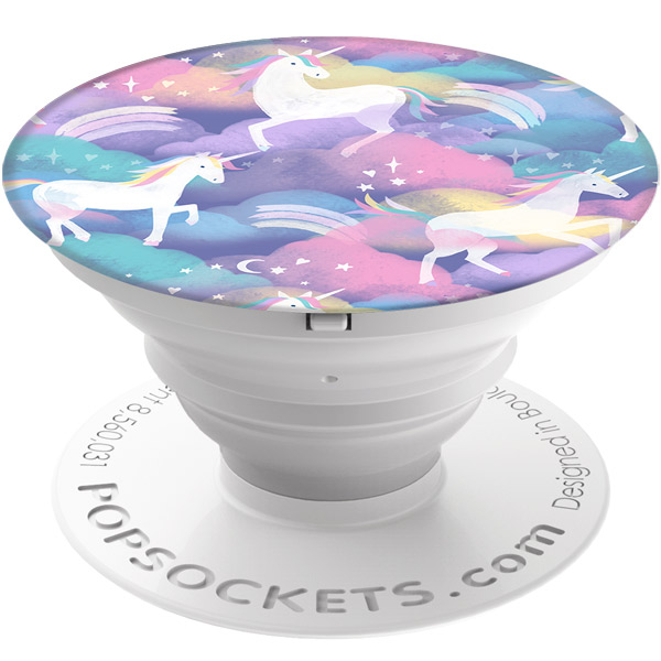 

Держатель Popsockets 800087 LtB, Unicorns In The Air (800087) Light Blue