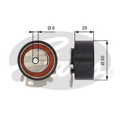 

Ролик Gates T43068