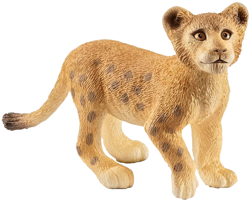 фото Фигурка животного schleich львенок 14813