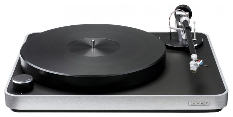 Проигрыватель виниловых пластинок Clearaudio Concept MM Black/Silver