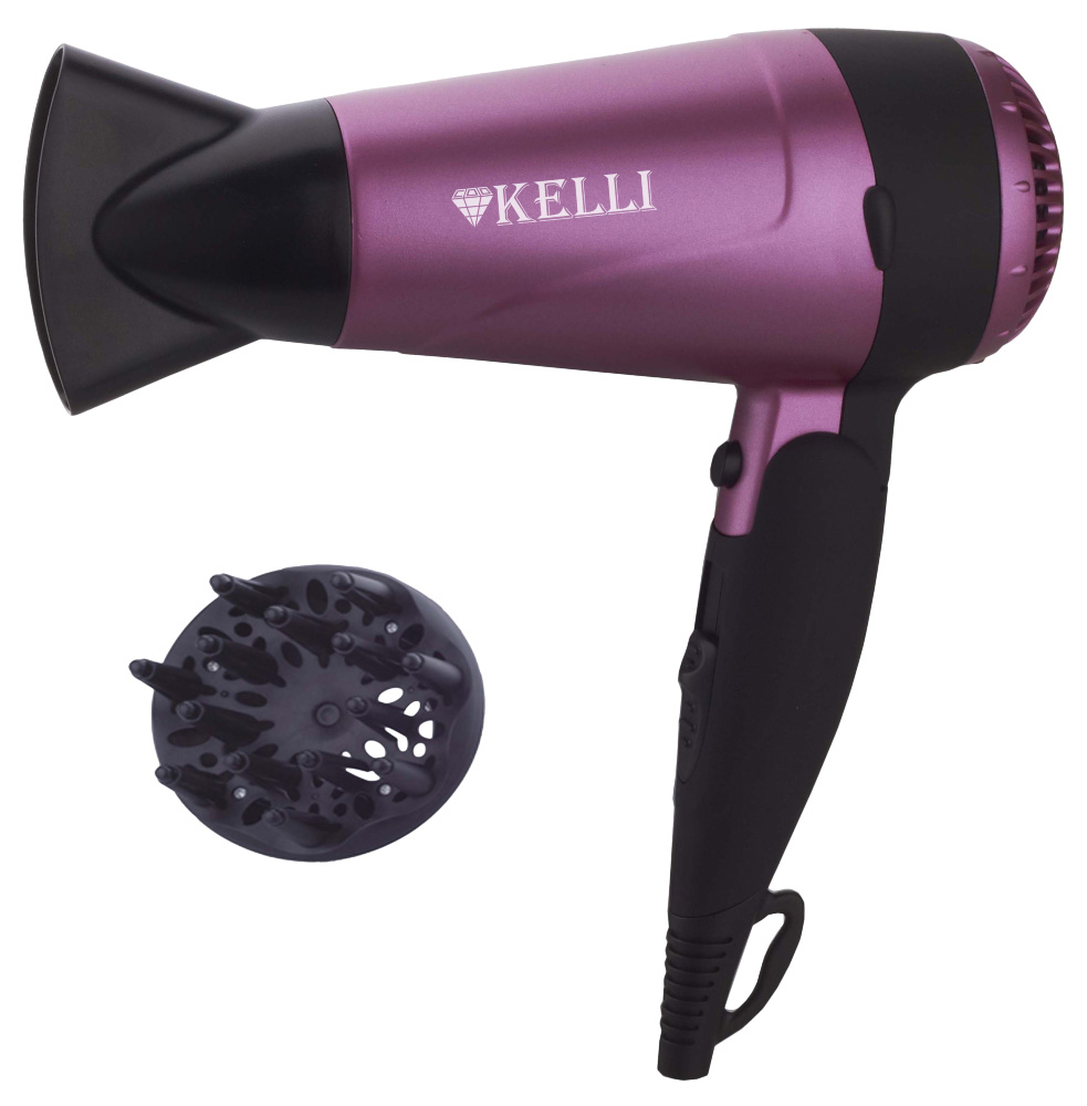 

Фен Kelli KL-1114 Violet, KL-1114
