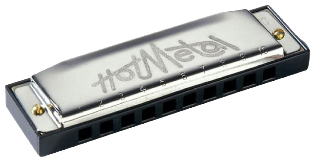 

Губная гармоника диатоническая HOHNER Hot Metal Bb