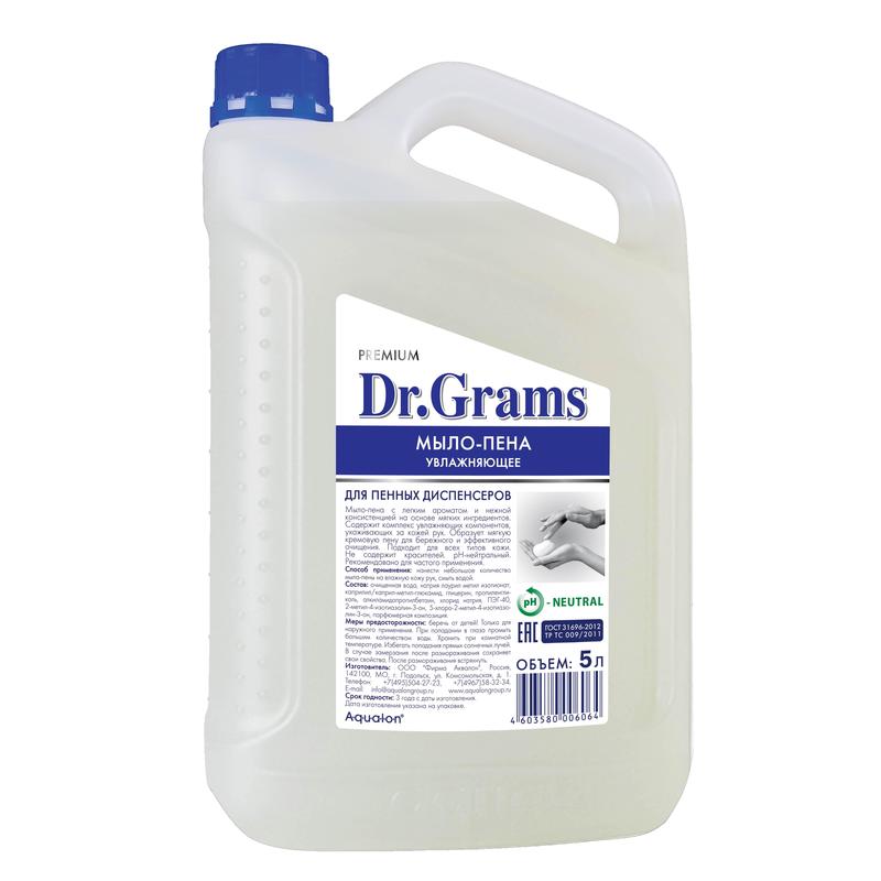 Жидкое мыло-пена Dr.Grams Свежесть увлажняющее 5 л
