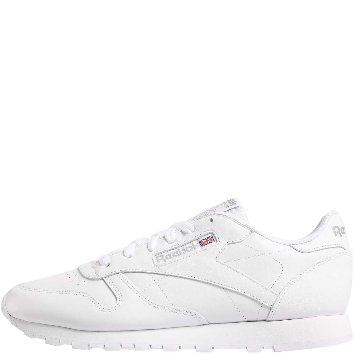 фото Кроссовки женские reebok cl lthr белые 12 uk