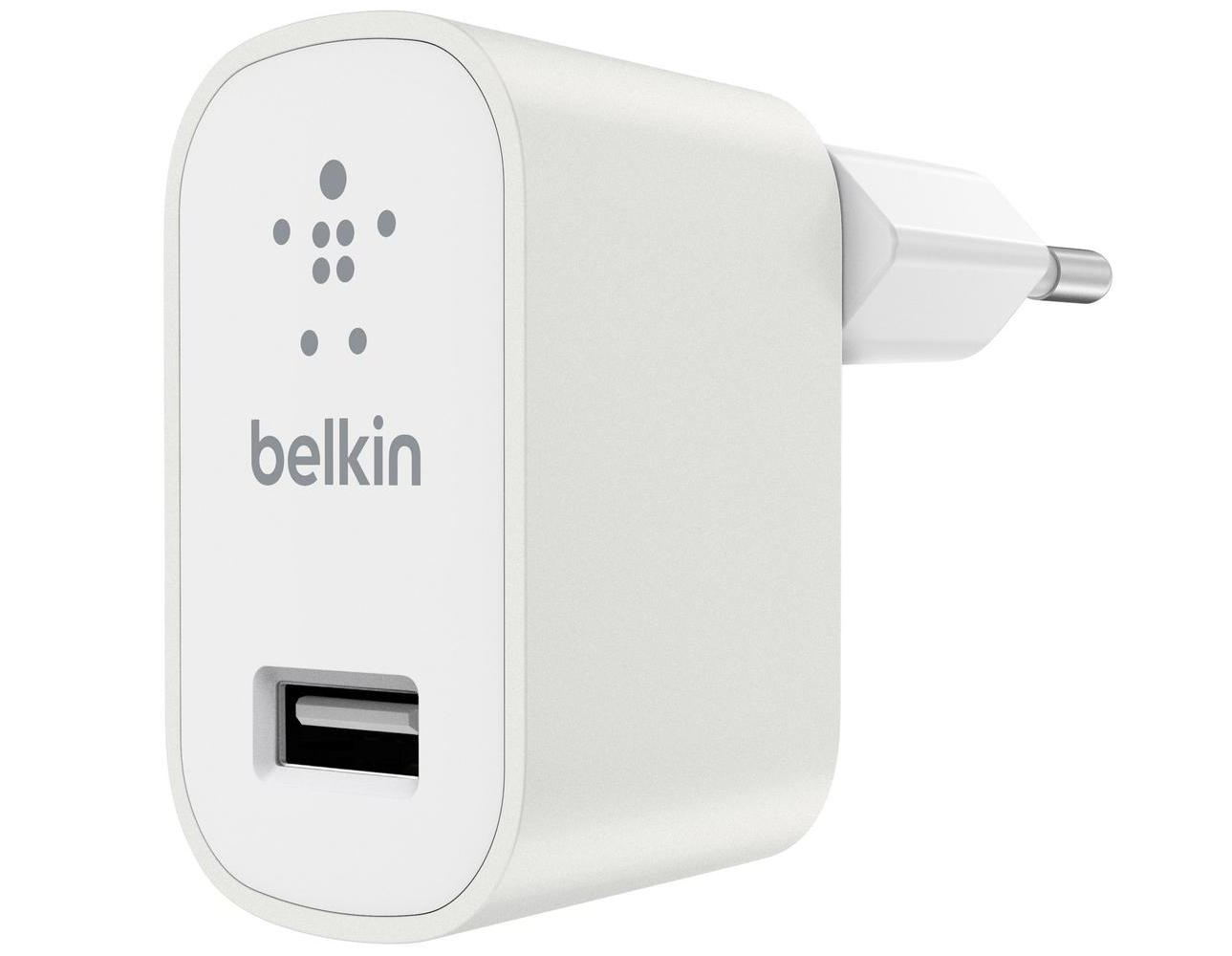 фото Сетевое зарядное устройство belkin f8m731vfwht, 1xusb, 2,4 a, white