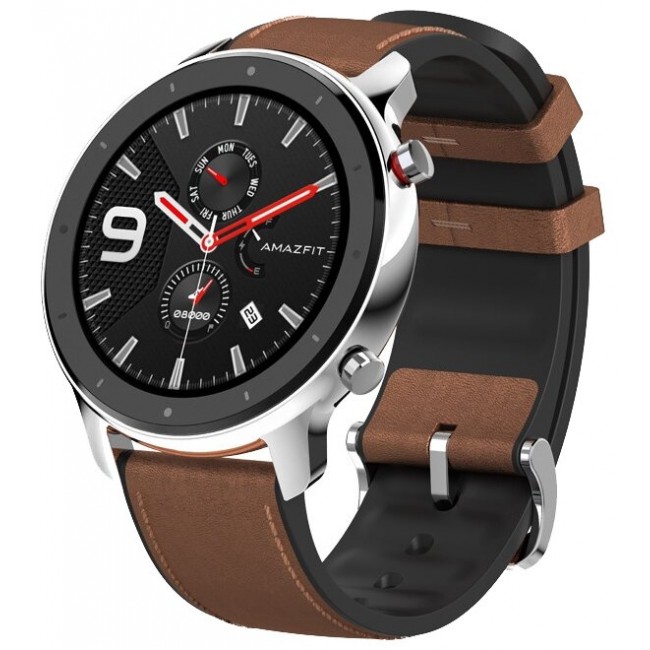 фото Смарт-часы xiaomi amazfit gtr silver/brown