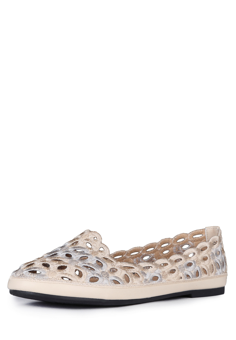 

Балетки женские T.Taccardi WHT-3590-109B бежевые 39 RU, Бежевый, WHT-3590-109B